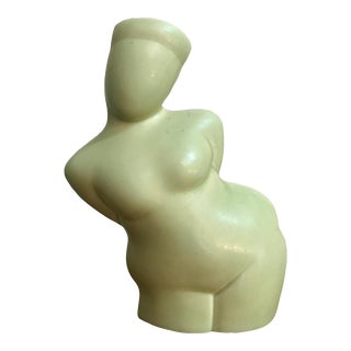Vintage Donna Polseno Modern Nude Signed Sculpture For Sale