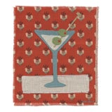 Gemma the Martini by Willa Heart in Brimfield Black Frame, Mini Art Print For Sale