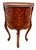 Vintage French Bombe Bedside Cabinet Nightstand Drum Table Concealed Drawers For Sale - Image 4 of 13