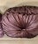 Luxury Purple Satin Oval Pillows - a Pair For Sale - Image 4 of 6
