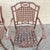Late 20th Century Cast Aluminum Basket Weave Lattice Rattan Patio Outdoor Arm Chairs - Set of 4 For Sale In Philadelphia - Image 6 of 10