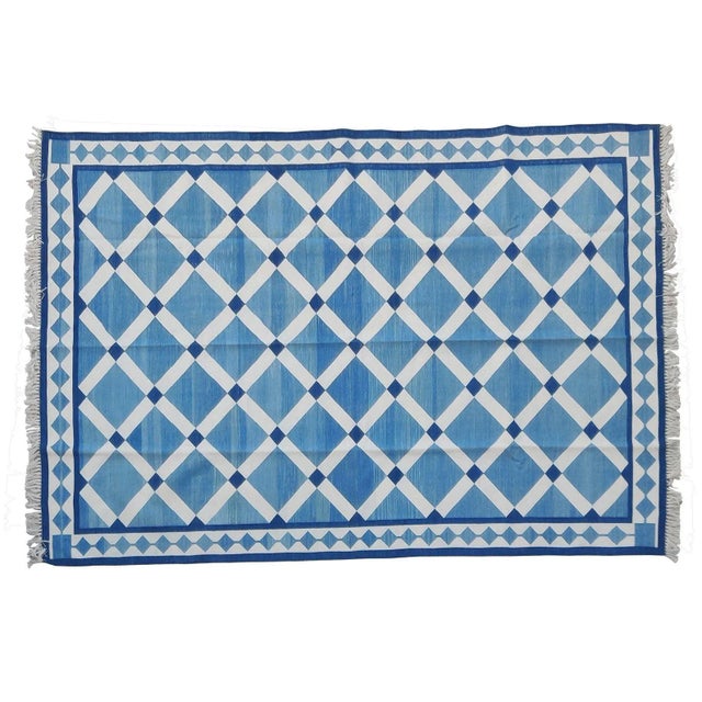 Not Yet Made - Made To Order Arten Rug, 8x10, Blue For Sale - Image 5 of 5