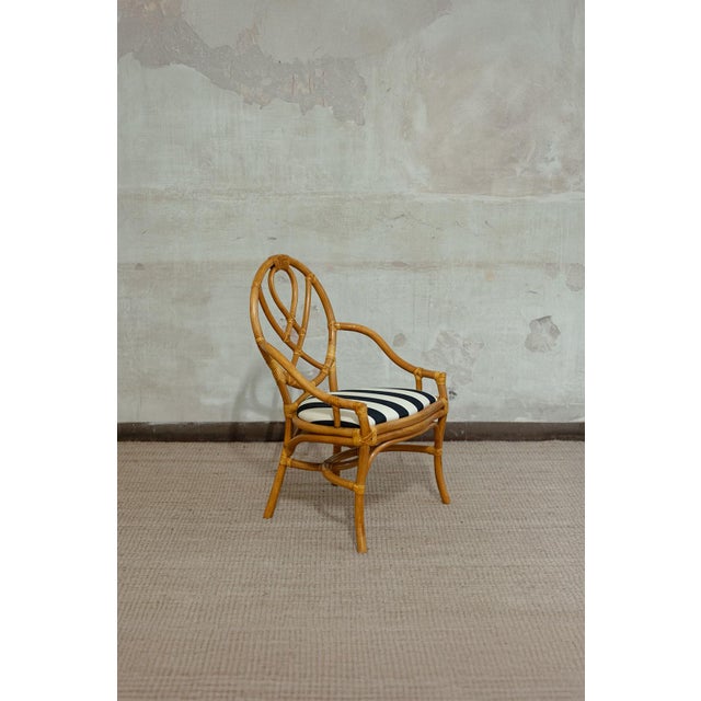 Vintage Bamboo Chairs, 1970s, Set of 6 For Sale - Image 11 of 15