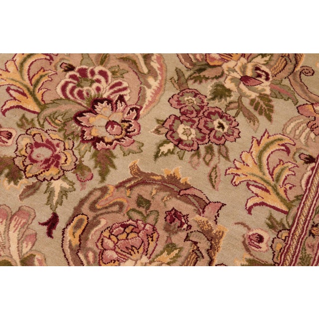 Art Nouveau 1990's William Morris Wool Rug 6"x9" For Sale In New York - Image 6 of 9