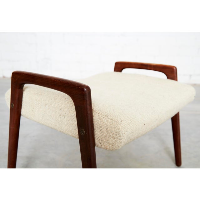 Textile Set of Vintage Ruster Lounge Chair and Ottoman by Yngve Ekström for Pastoe, 1950s For Sale - Image 7 of 14