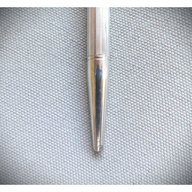 Sterling Silver Antique Retractable Propelling Pencil For Sale - Image 11 of 13