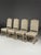Set of 4 os de mouton chairs. Originating from france. Early – mid 20th century. Upholstered in beige fabric. Very good...