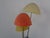 Italian Fiberglass & Brass Floor Lamp, 1950s For Sale - Image 12 of 18