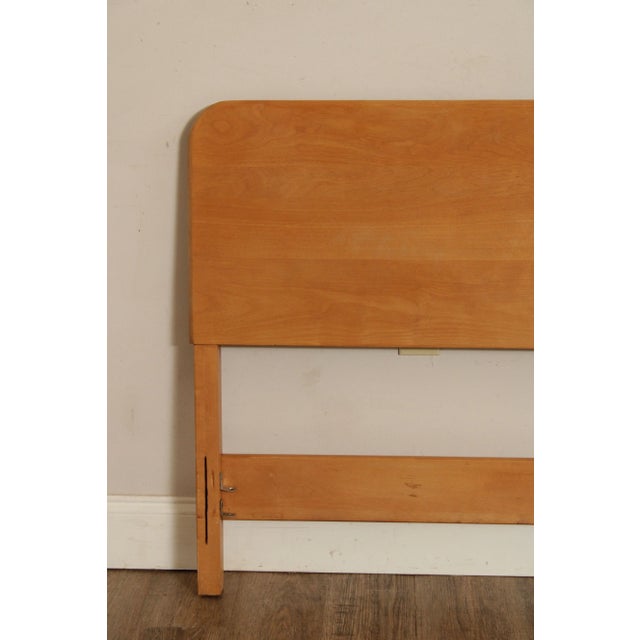 1950s Mid-Century Modern Maple Full Size Headboard For Sale In Philadelphia - Image 6 of 13