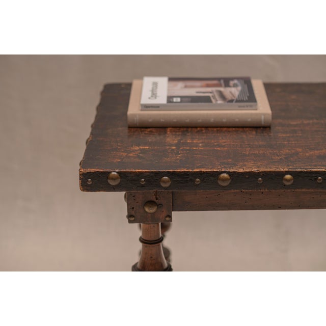 Wood 18th Century Spanish Console Table For Sale - Image 7 of 17
