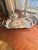 Victorian Vintage English Silver Mfg. Co. Silver Plate Victorian Revival Footed Bread or Tea Tray For Sale - Image 3 of 10
