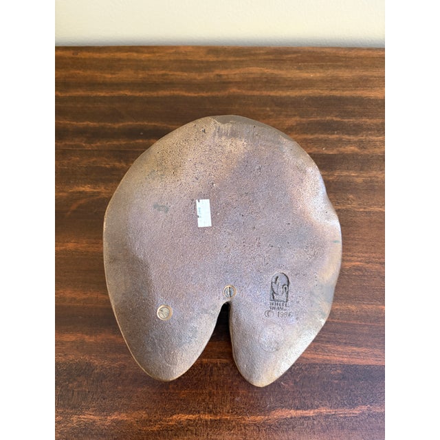 Metal Vintage English Country Iron Garden Sundial With Frog on a Lily Pad For Sale - Image 7 of 7