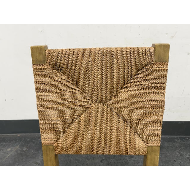 Textile Williams Sonoma Home Ruthford Woven Side Chair For Sale - Image 7 of 12