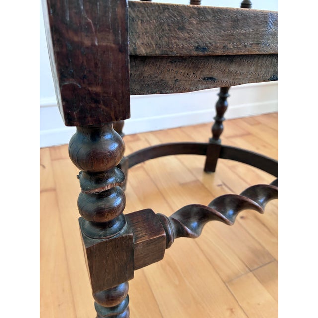 Edwardian Barley Twist Armchair With Cane, English, Early 20th Century For Sale - Image 11 of 16
