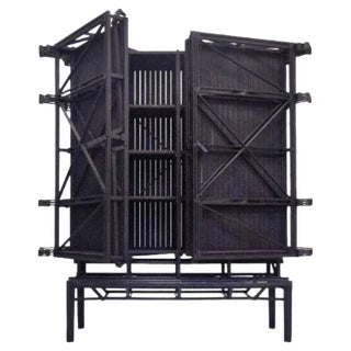 CNSTR Cabinet in Stained Birch by Paul Heijnen For Sale