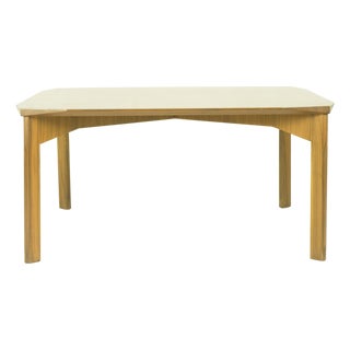 Vintage Italian Teak Wood Coffee Table, 1960s For Sale