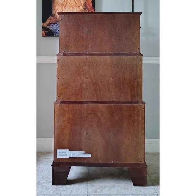 Ethan Allen Solid Mahogany 3 Tier Lingerie Chest by Ethan Allen For Sale - Image 4 of 13