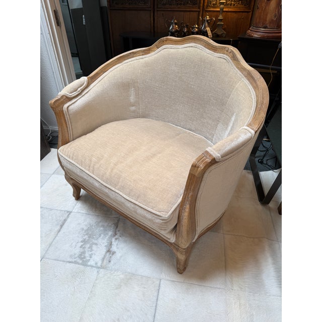 Zentique for Wisteria Maison Love Chair + Ottoman For Sale - Image 4 of 12