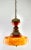 Mid-Century Murano Glass Shade in Various Colours Ceramic Mount Pendant Light For Sale - Image 4 of 12
