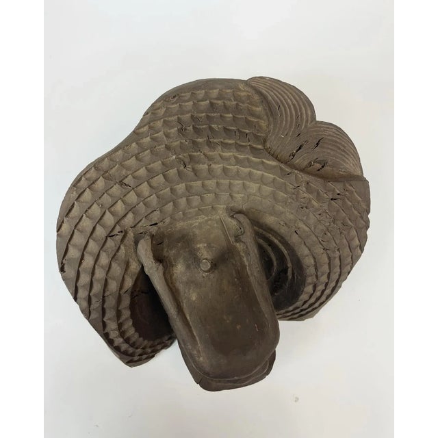 Chinese 19th Century Chinese Dragon Wood Carving For Sale - Image 3 of 6
