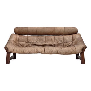 Vintage Norwegian Sofa by Jan Erik Lindgren for Ekornes, 1970s For Sale