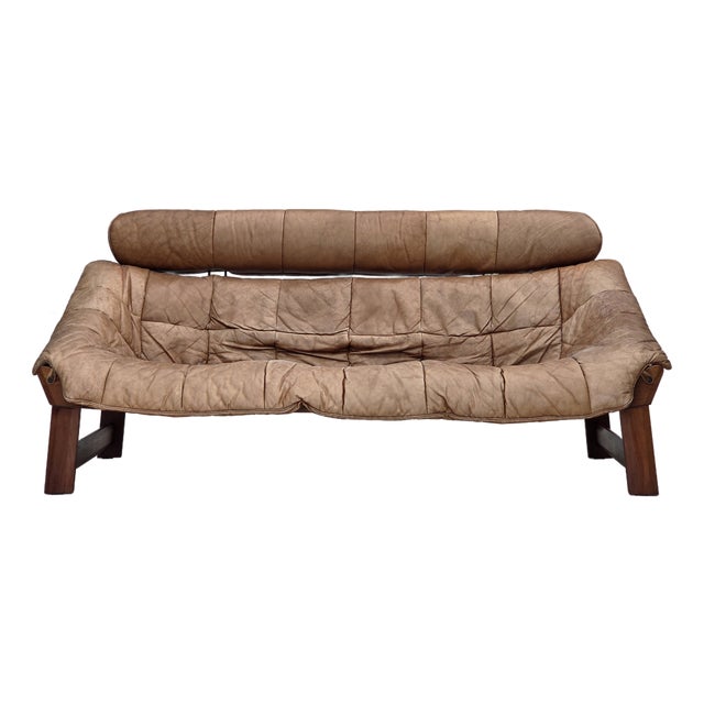 Vintage Norwegian Sofa by Jan Erik Lindgren for Ekornes, 1970s For Sale