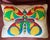 Textile Mid-Century Modern Rectangular Accent Pillow With Quilted Mod Graphic Butterfly Design Circa 1970 For Sale - Image 7 of 9