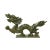 Chinese Green Stone Carved Dragon Fengshui Figure Large For Sale In San Francisco - Image 6 of 6