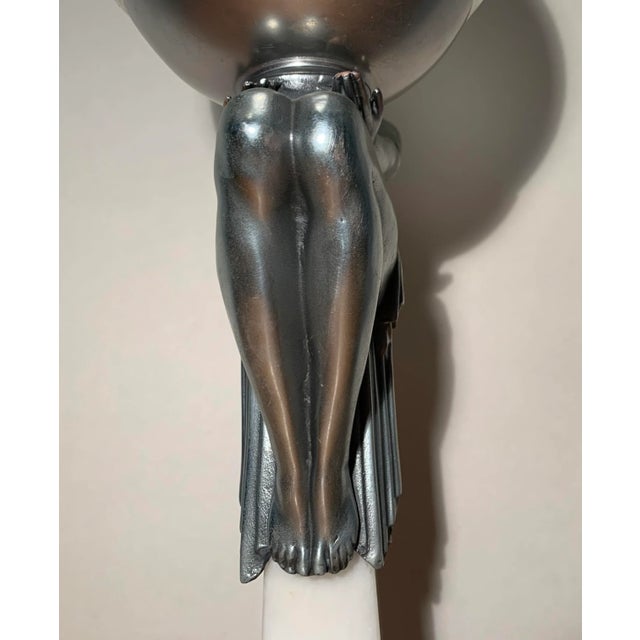 Early 20th Century Early 20th Century Art Deco Lamp For Sale - Image 5 of 10