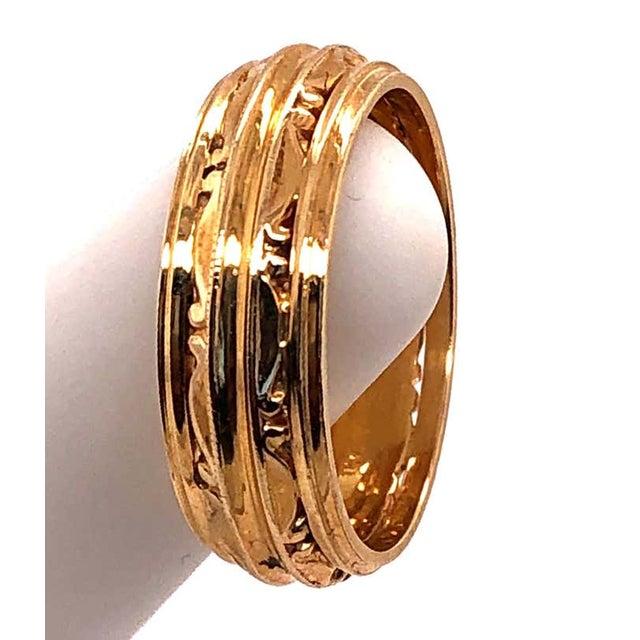 18 Karat Yellow Gold Wedding Ring / Band For Sale - Image 9 of 9