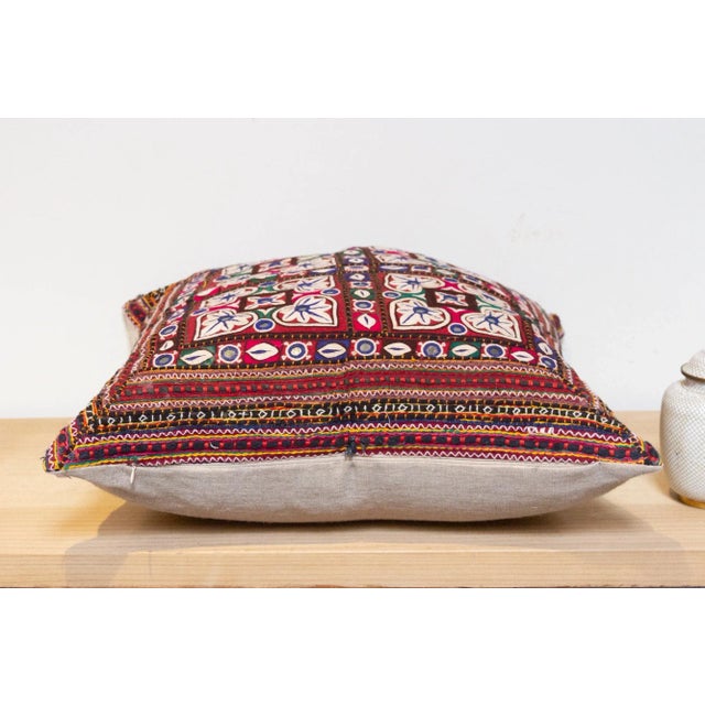 19th Century Lily Jaisalmer Patchwork Throw Pillow For Sale - Image 5 of 8
