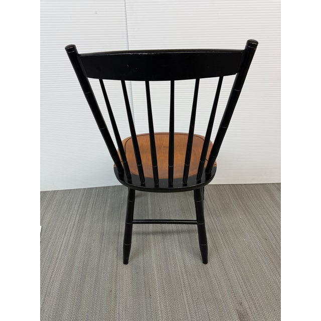 Wood Vintage Hitchcock Harvest Side Chair For Sale - Image 7 of 12