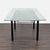 2000 - 2009 Extendable Glass Top Dining Table For Sale - Image 5 of 6