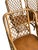 Mid 20th Century Rattan Latticed Dining Set With Glass Top Table For Sale - Image 11 of 16