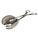 Metal Mid 20th Century Italian Silver Plate Serving Tongs For Sale - Image 7 of 7