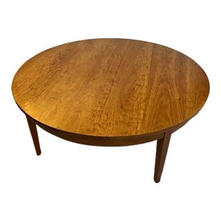 2000 Thomas Moser Cherrywood Round Coffee Table For Sale