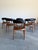 1960s 1960s Set of 6 Kai Kristiansen Style Danish Teak Mid Century Dining Chairs For Sale - Image 5 of 12