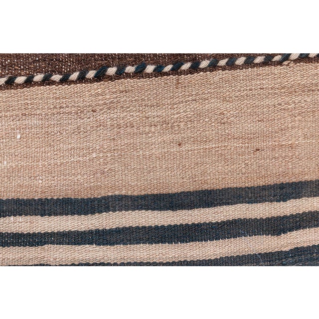 Beige Doris Leslie Blau Vintage Turkish Kilim Rug For Sale - Image 8 of 9