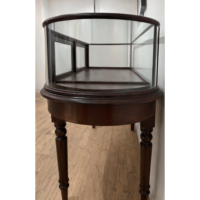 2020s Mahogany Display Case For Sale - Image 4 of 5