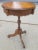Wood 1960s Vintage Pedestal Tripod Scroll Feet Maple Side Table or Lamp Table For Sale - Image 7 of 7