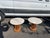 Pair of Vintage Art Deco Marble-Top Pedestal Side Tables For Sale - Image 4 of 5