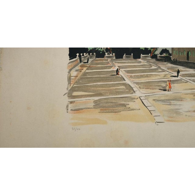 Yves Brayer, Palais de l'Escorial, Lithograph For Sale - Image 5 of 7