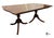 American Vintage Chippendale Style Mahogany & Satinwood Inlay Dining Table For Sale - Image 3 of 10