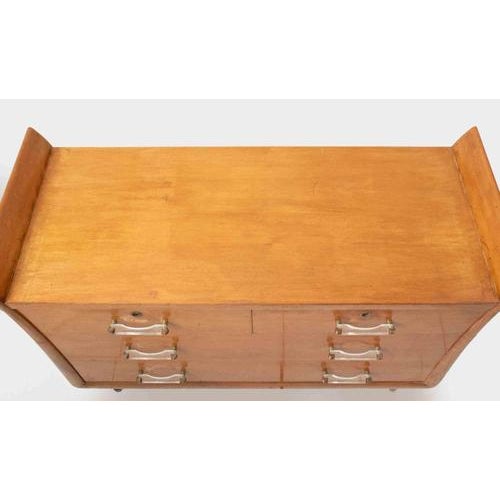Chest of Drawers attributed to Vittorio Dassi, Italy, 1950s For Sale - Image 4 of 12