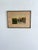 Signed early 20th-century etching by martin gradier, depicting a picturesque european village landscape with stone...