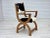 Danish Highback Armchair in Cowhide and Oak, 1960s For Sale - Image 18 of 18