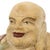 Large Laughing Buddha Wooden Polychrome Sculpture For Sale - Image 4 of 17