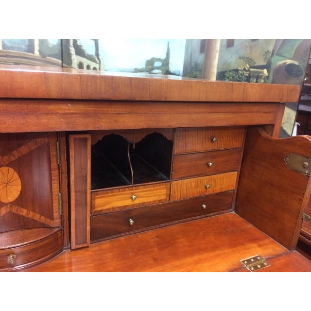 Antique Butler's Desk, Cherry Desk For Sale - Image 11 of 12