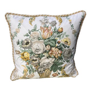 Schuacher Airlie 17 X 17 Decorative Pillow With Down/Feather Insert For Sale