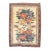 Zabihi Collection Floral Square Persian Afshar Rug For Sale